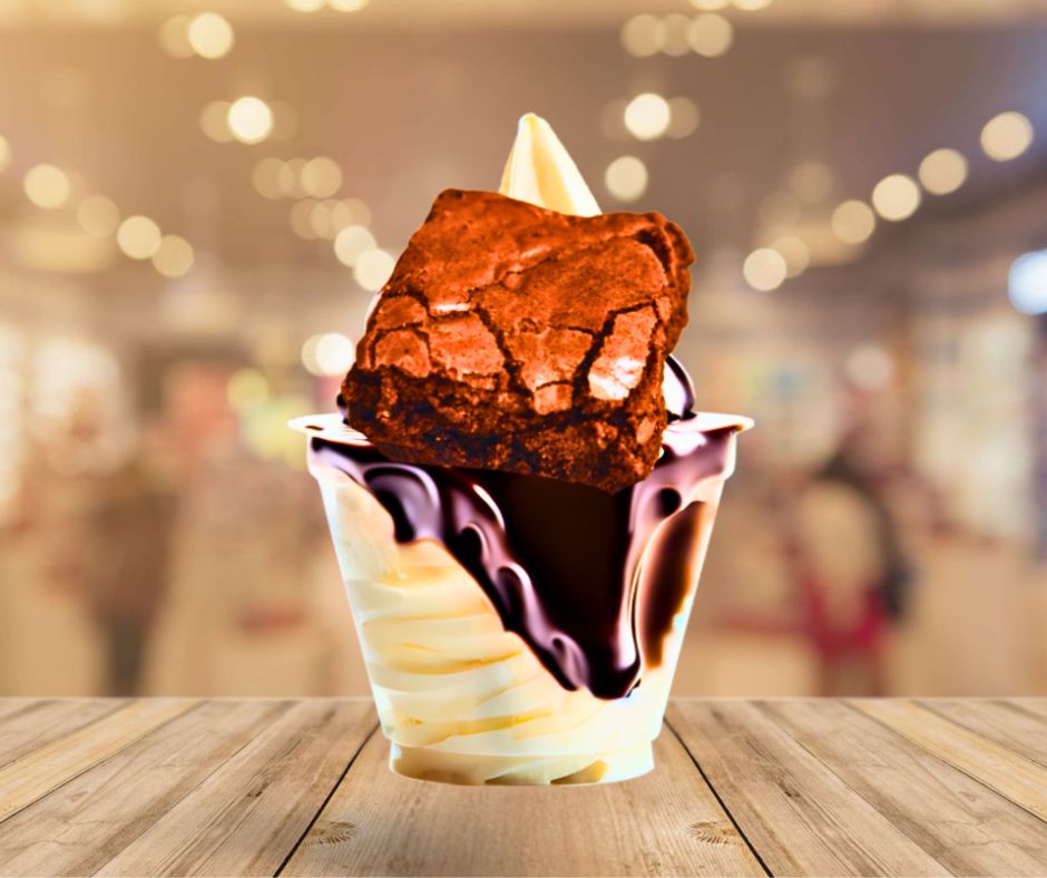 Chocolate Brownie Sundae