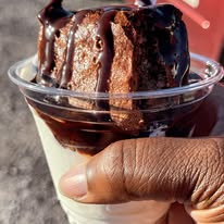 Chocolate Syrup Sundae